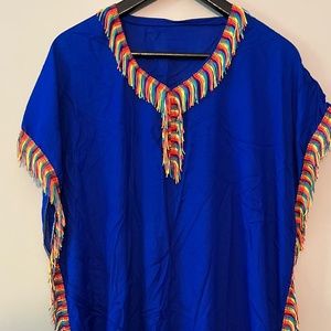 Moroccan Bohemian kaftan dress casual